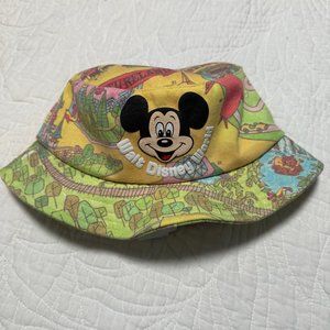 Mickey Mouse – Walt Disney World Map Bucket Hat Spirit Jersey Vault 50th